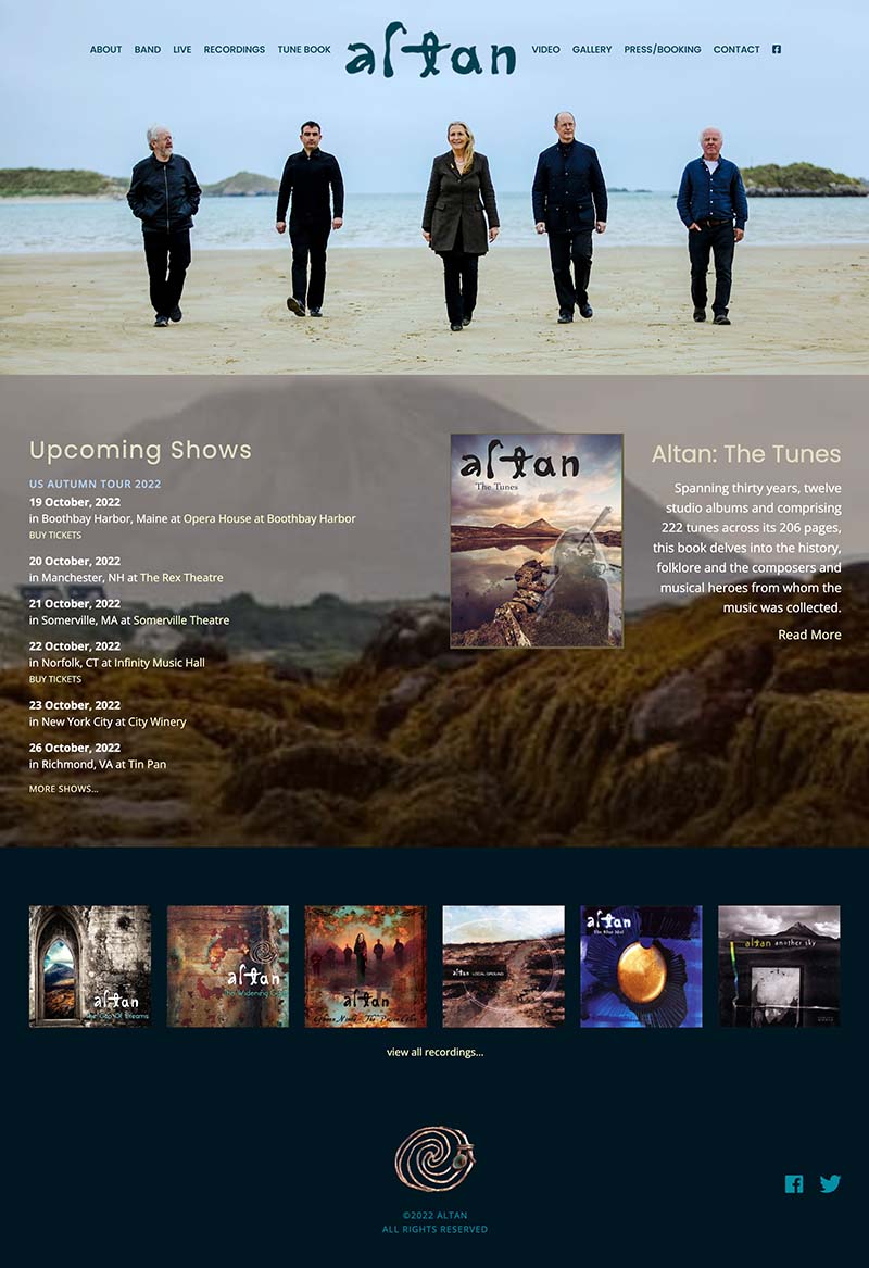 altan home page